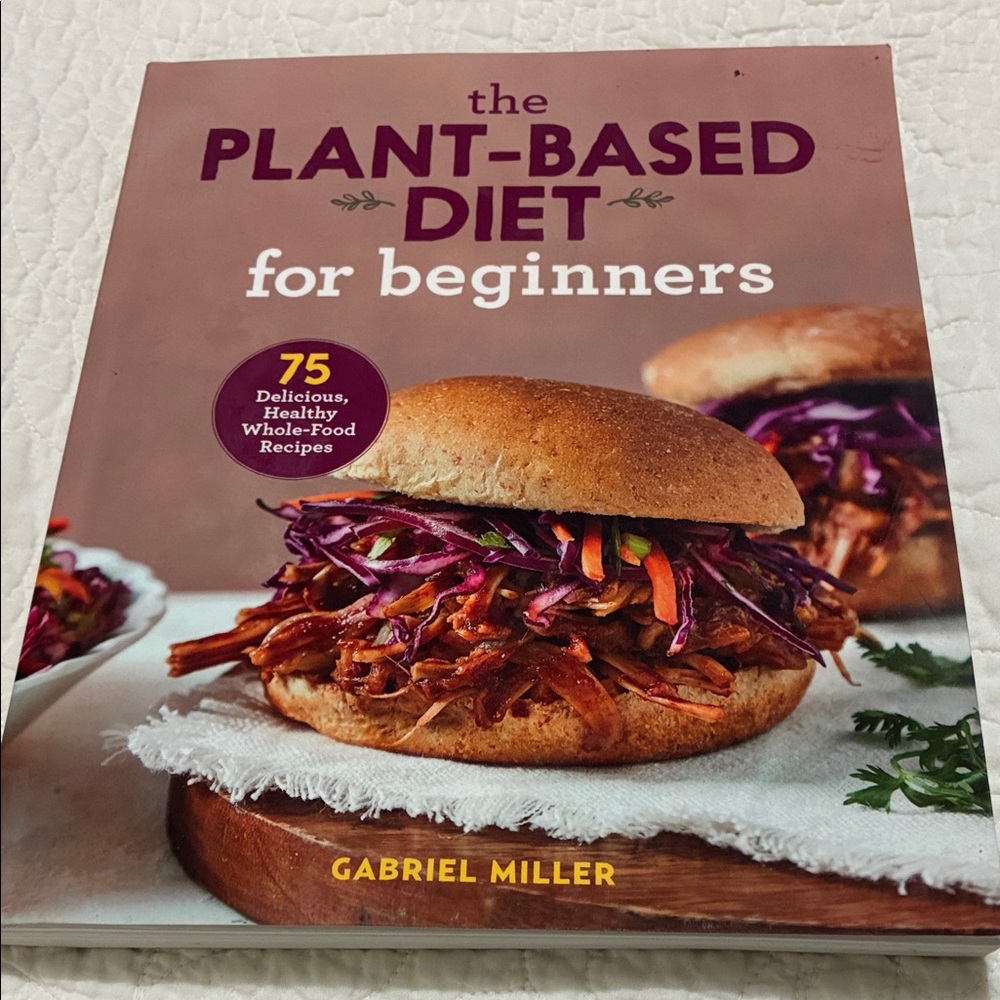 The Plant-Based Diet for Beginners by - Colorful Cover